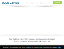 Tablet Screenshot of bluelance.com